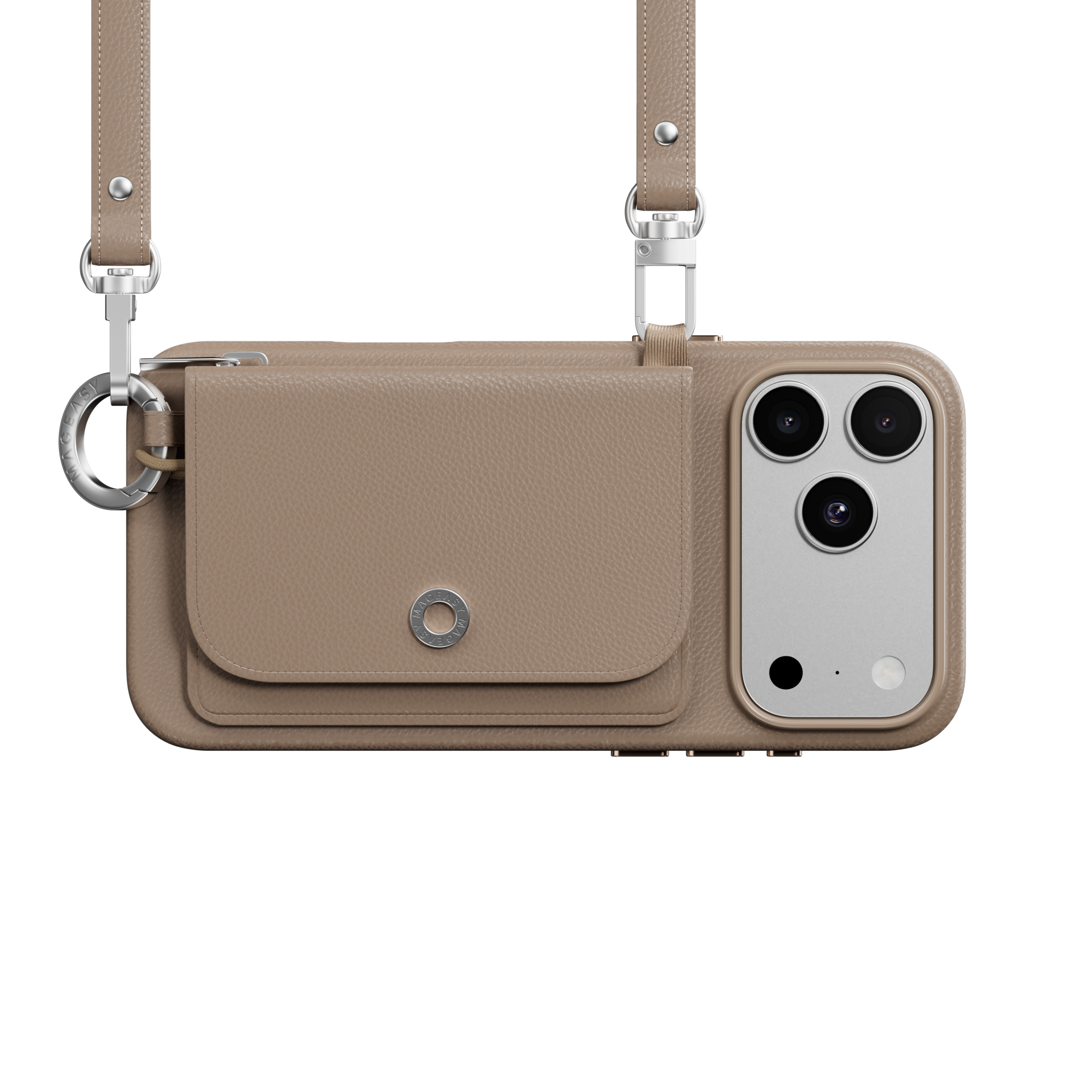 Pouch M Wallet Phone Case with Crossbody Lanyard for iPhone 18