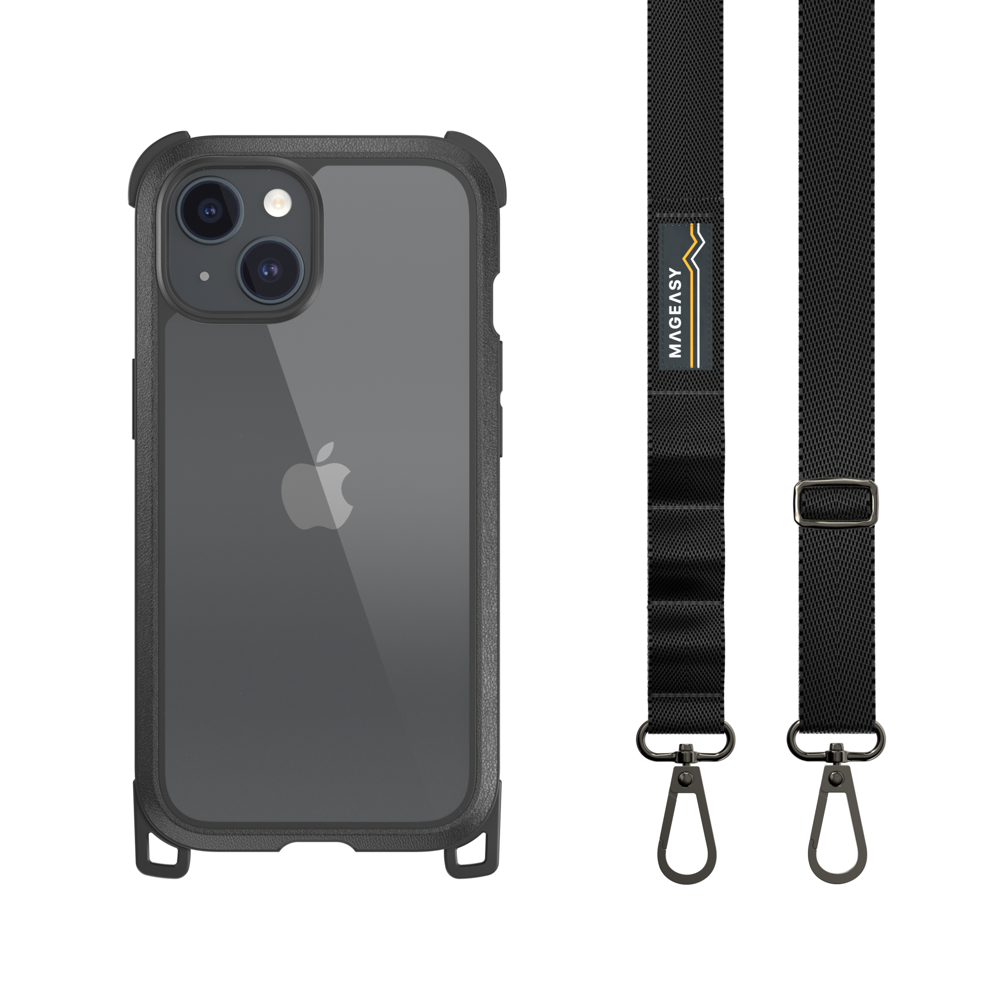 Odyssey + Strap Rugged Utility Protective iPhone 15 Case with