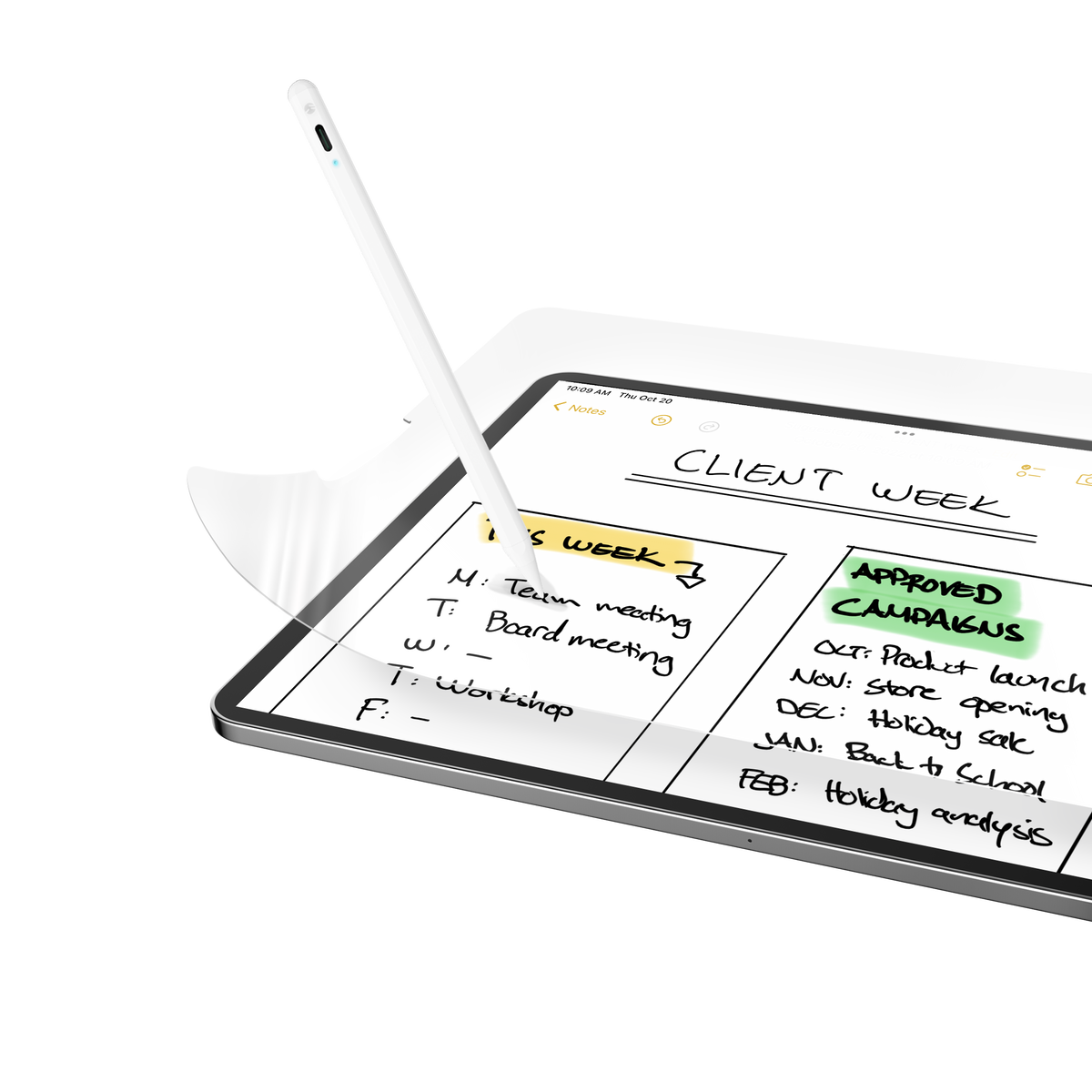 EasyPaper Note iPad Screen Protector (Better Writing) MAGEASY