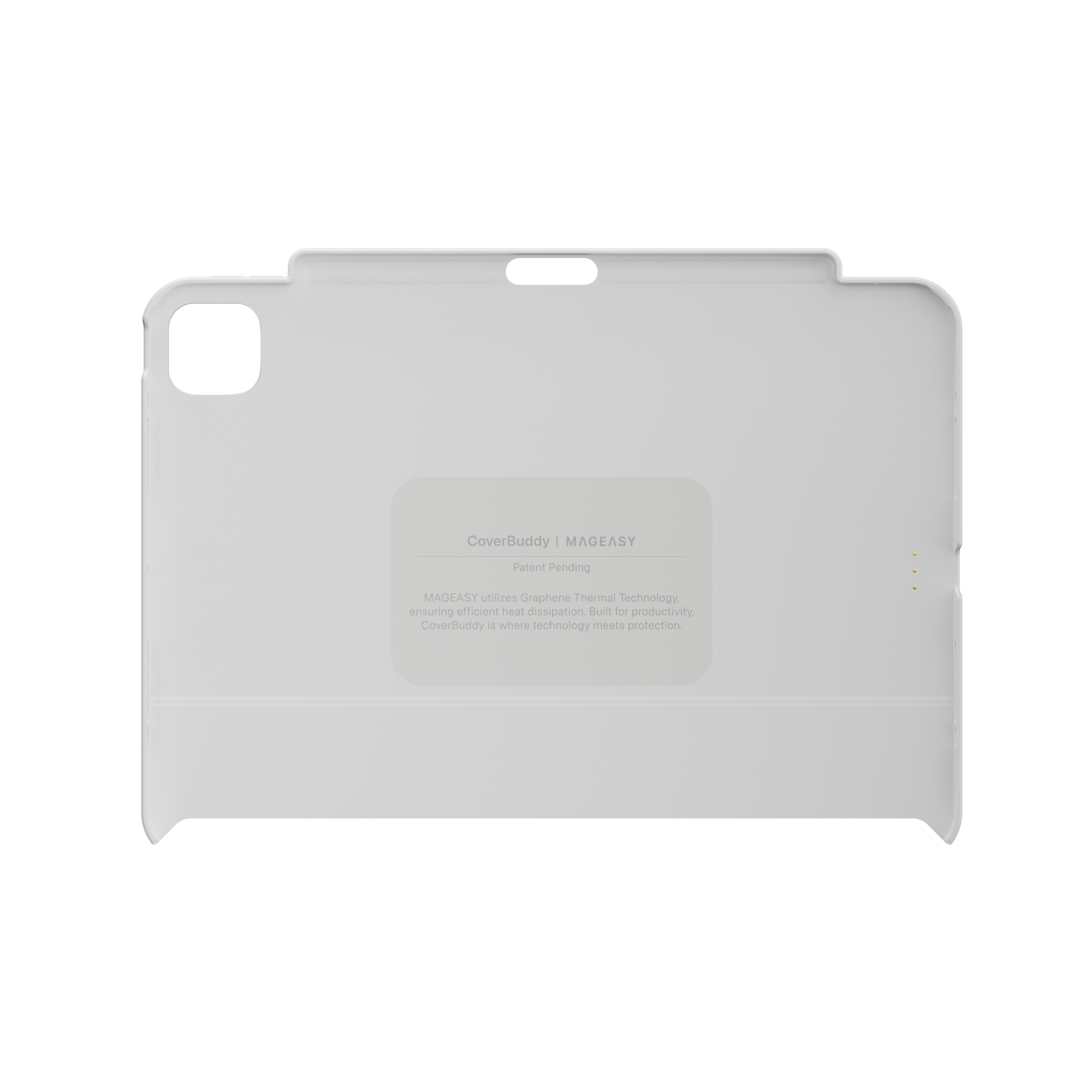 CoverBuddy Magic Keyboard Compatible iPad Case with Graphene – MAGEASY