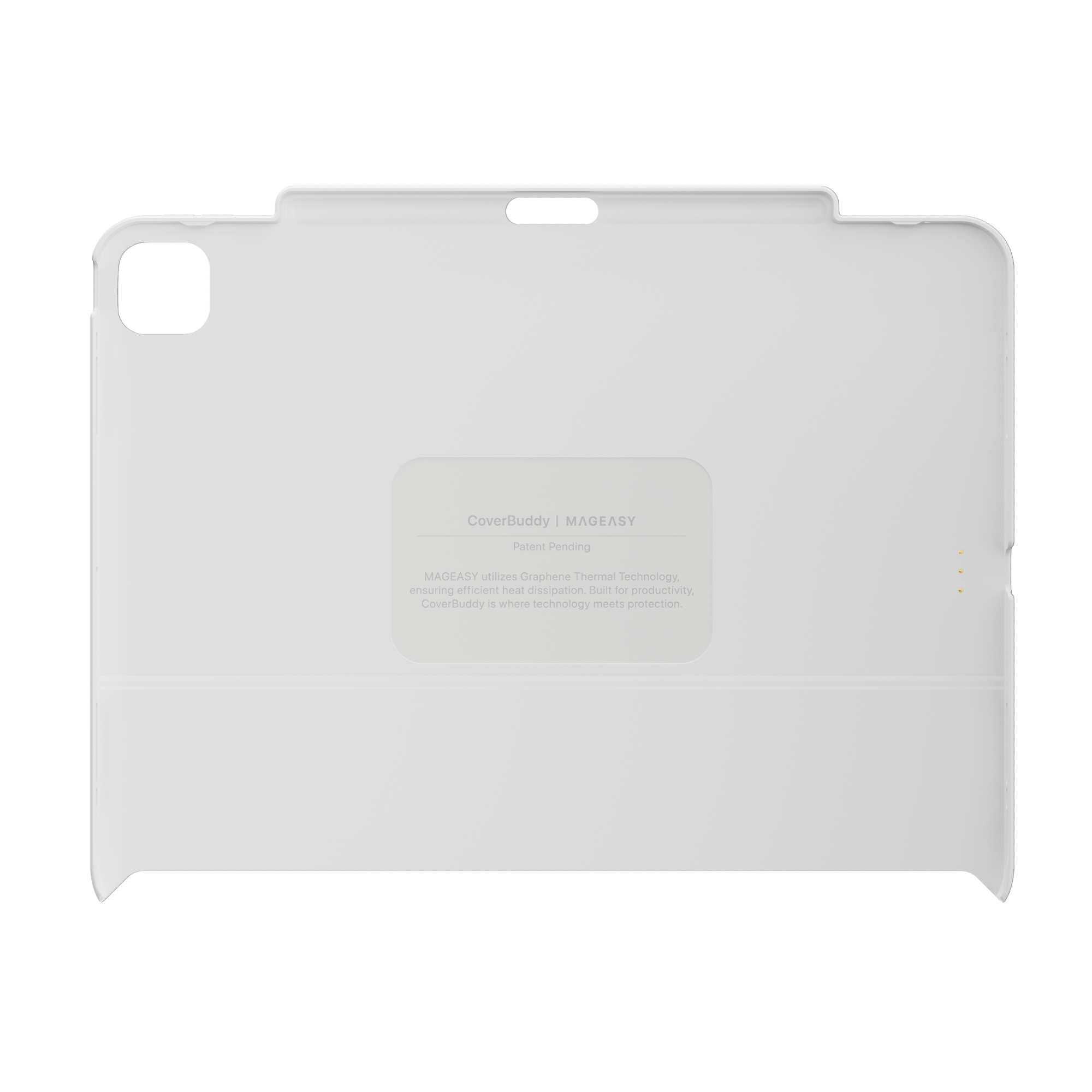 CoverBuddy Magic Keyboard Compatible iPad Case with Graphene – MAGEASY