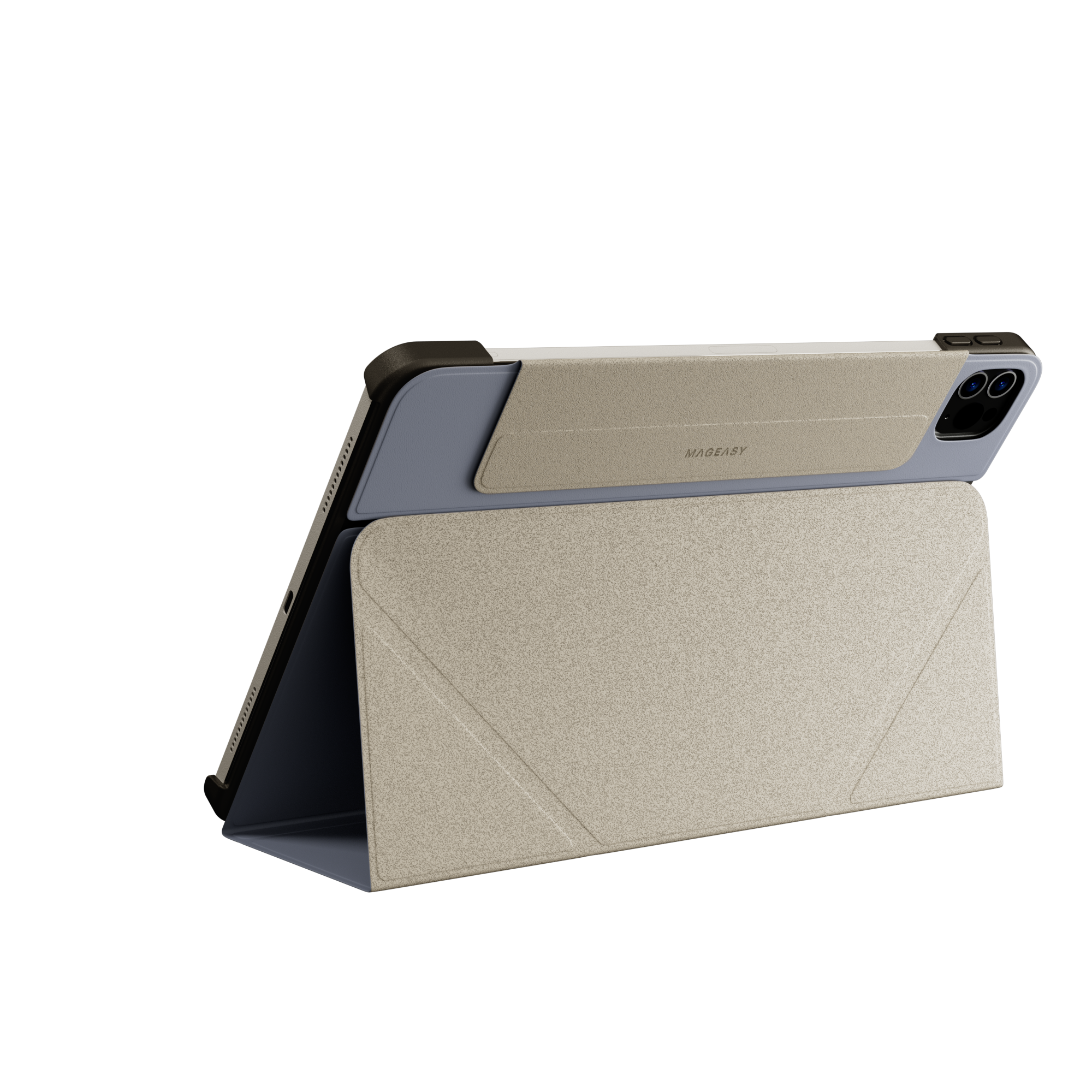 Lift Standing & Folding Folio Case for iPad – MAGEASY