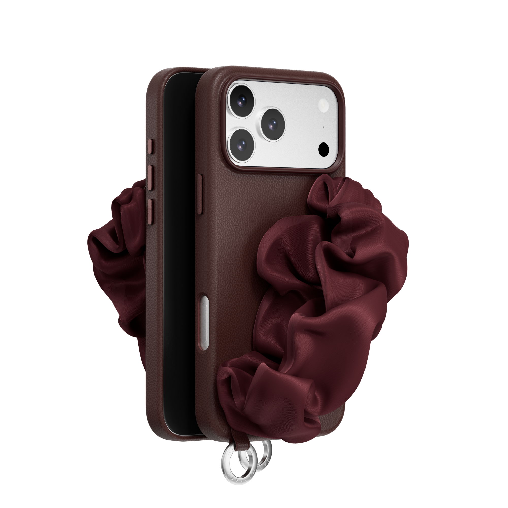 Foulard M Bracelet Protective Case for iPhone 17 iPhone 17 Pro / Burgundy