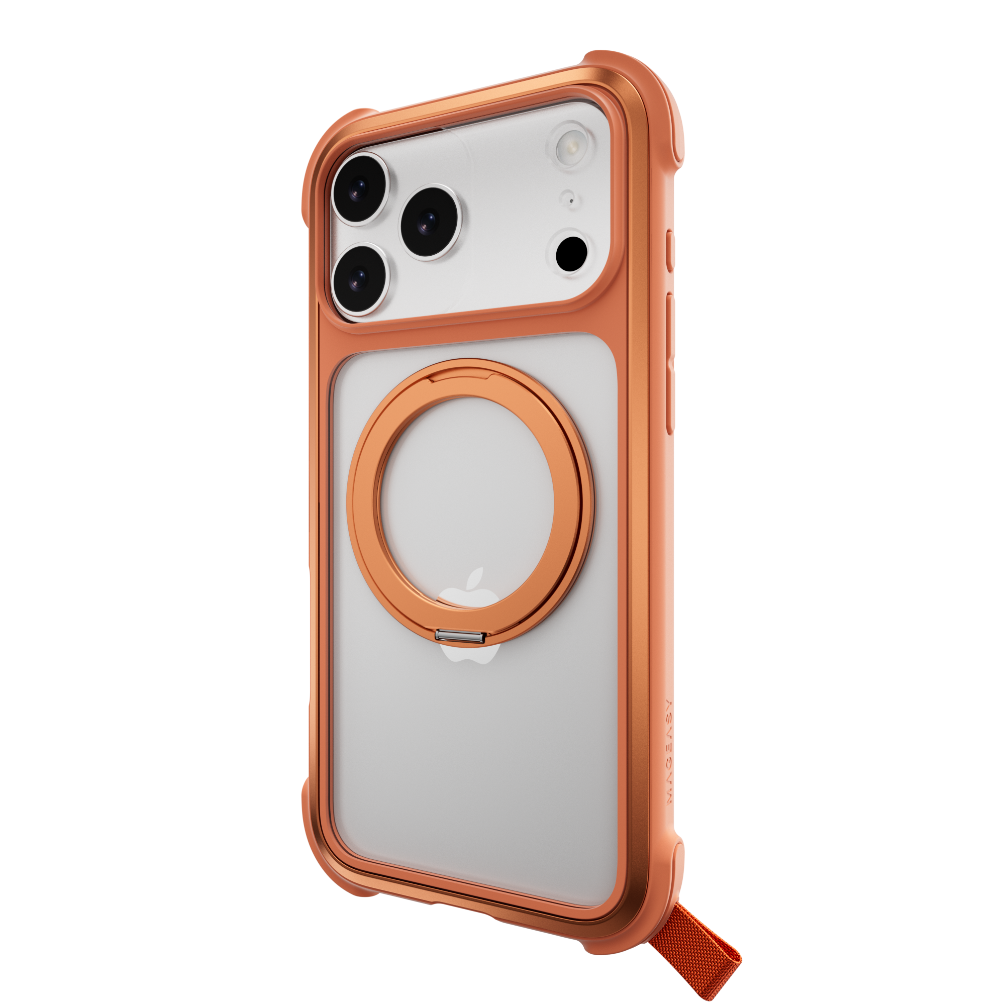 Odyssey Stand M iPhone17 Pro MagSafe対応 ME_OdysseyStandM_Coral_ProMax1