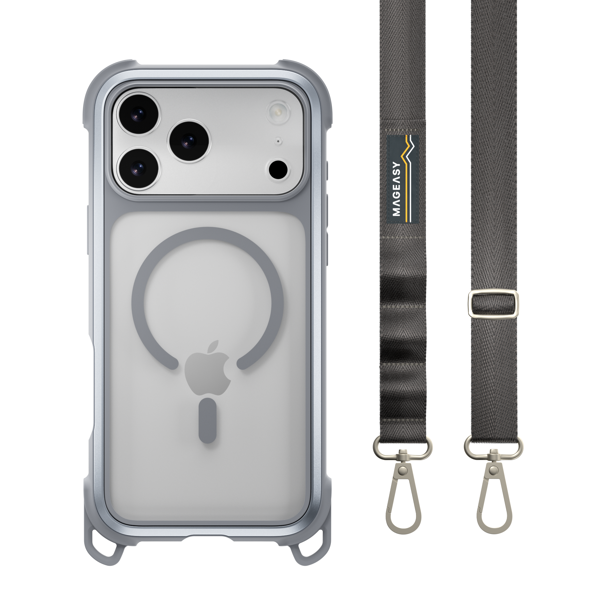 Odyssey Strap M Rugged Protective Case with Lanyard for iPhone 17
