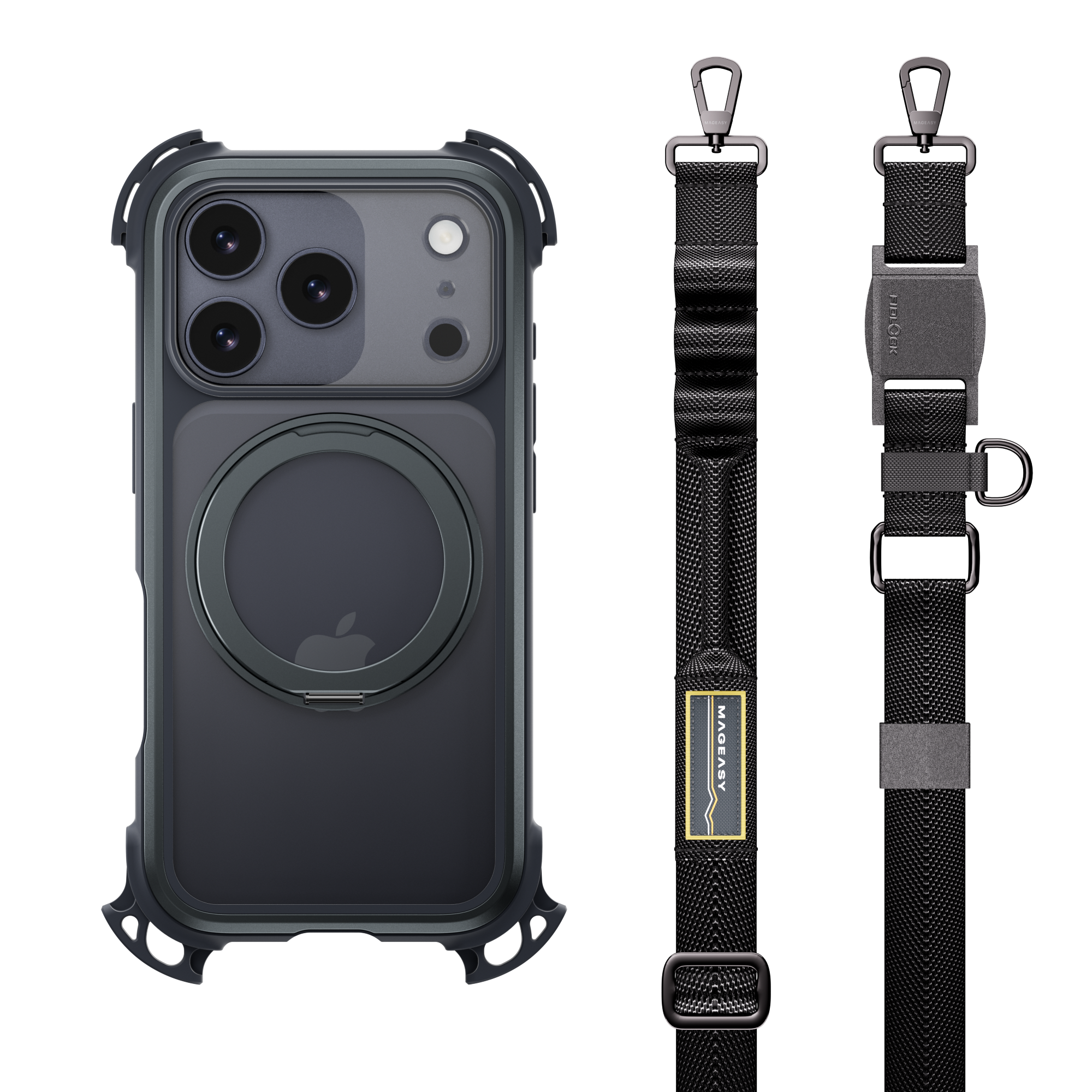 Odyssey Ultra M With Strap ブラック ME_OdysseyUltraM_Midnight_Pro1