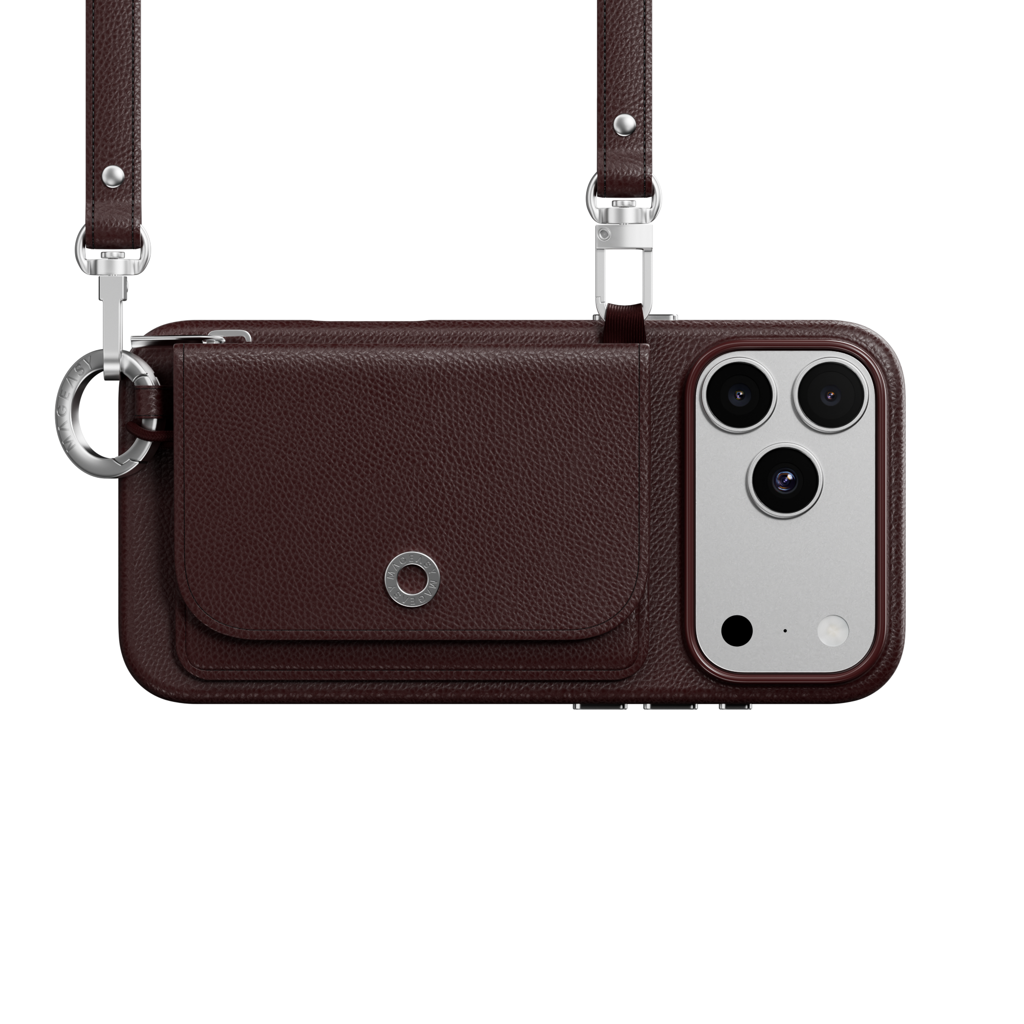 Pouch M Wallet Phone Case with Crossbody Lanyard for iPhone 18