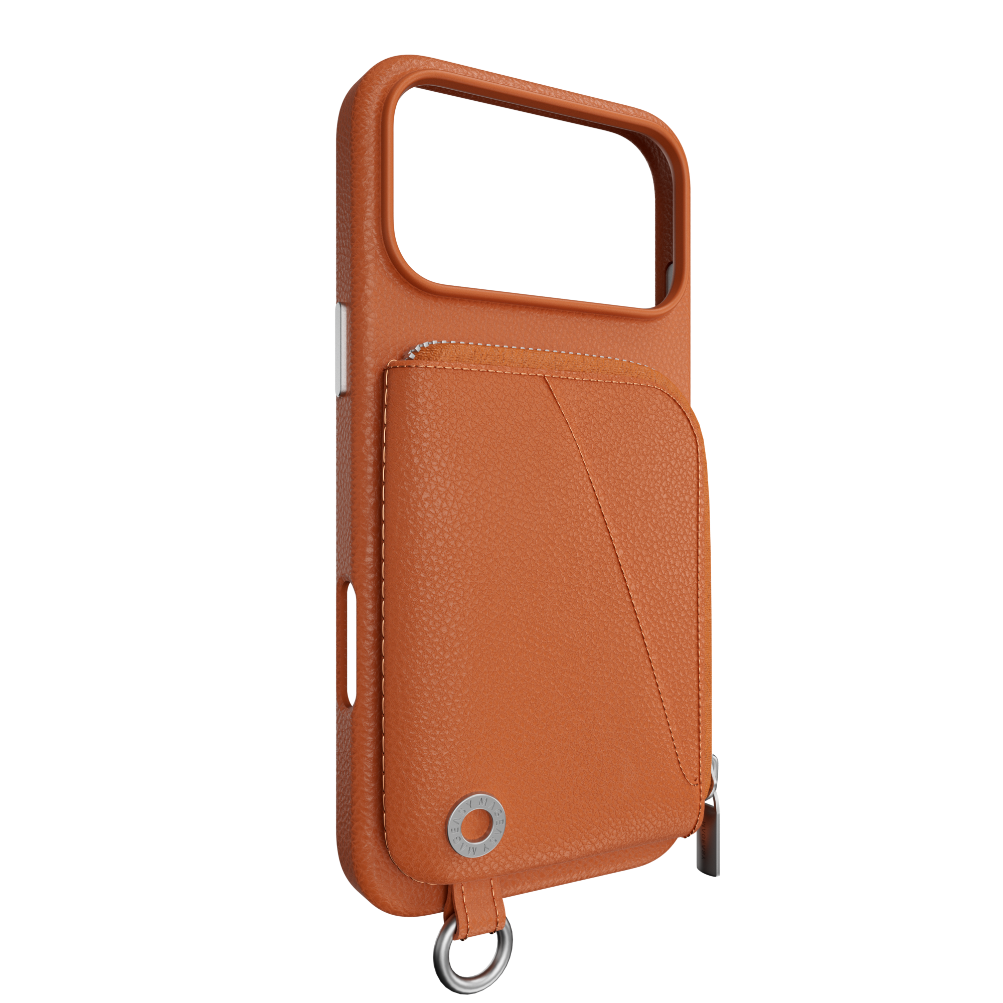 Pouch Wallet Phone Case with Lanyard for iPhone 17 iPhone 17 Pro Max / Rosé / Rosé