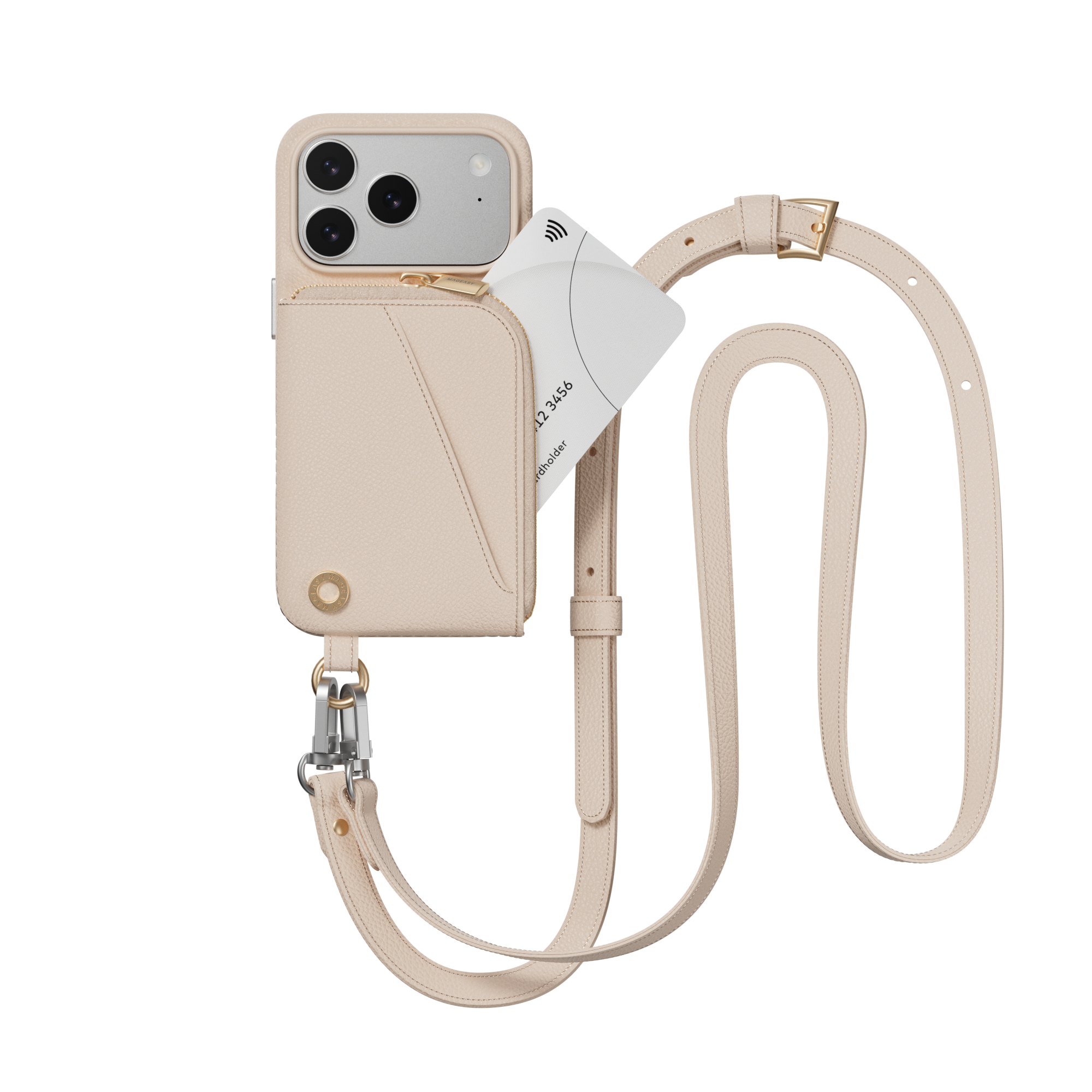 FONREST Lederen Portemonnee Tas Hoesje Voor IPhone 17 Pro Max Rfid Blokkering Kaarthouders Sleutelkoord FONREST Lederen Portemonnee Tas Hoesje Voor IPhone 17 Pro Max Rfid Blokkering Kaarthouders Sleutelkoord
