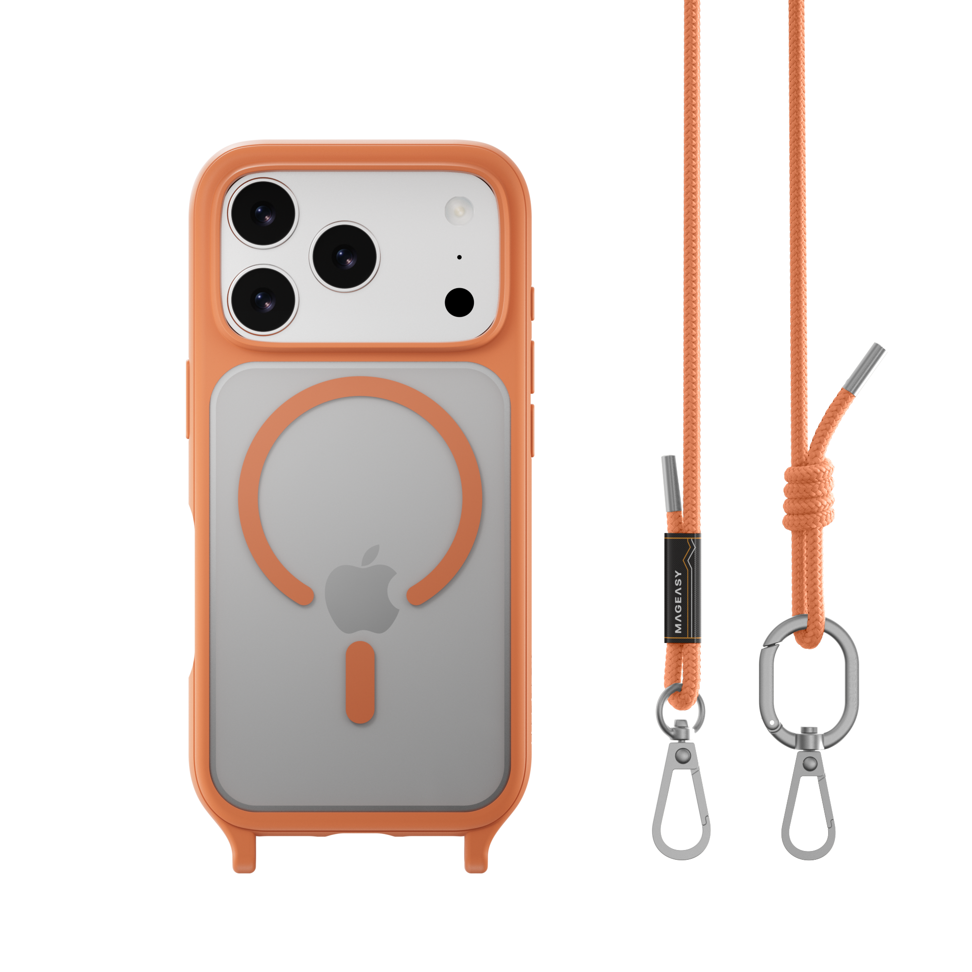 Roam M Protective Case with Lanyard for iPhone 17 – MAGEASY
