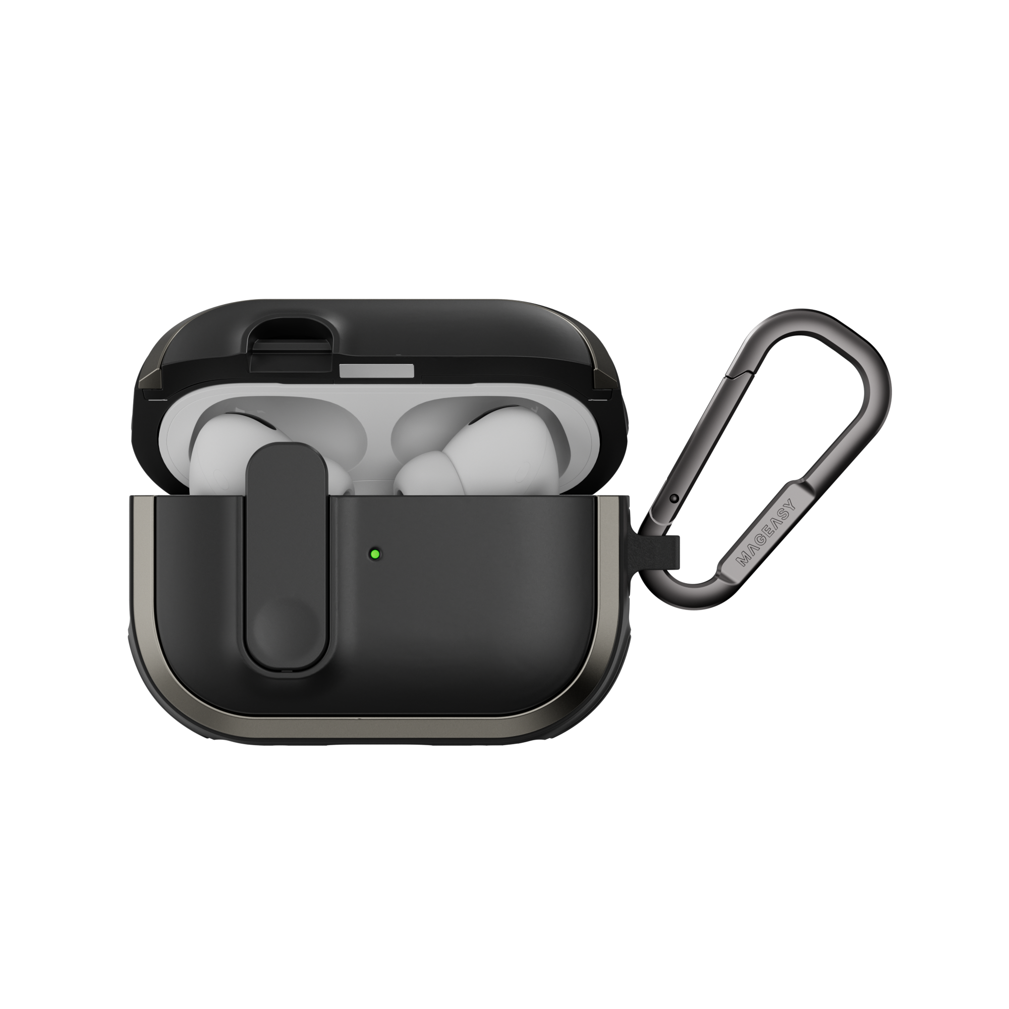 Odyssey Magnetic Lock AirPods Case with Anti-Lost Wrist Strap