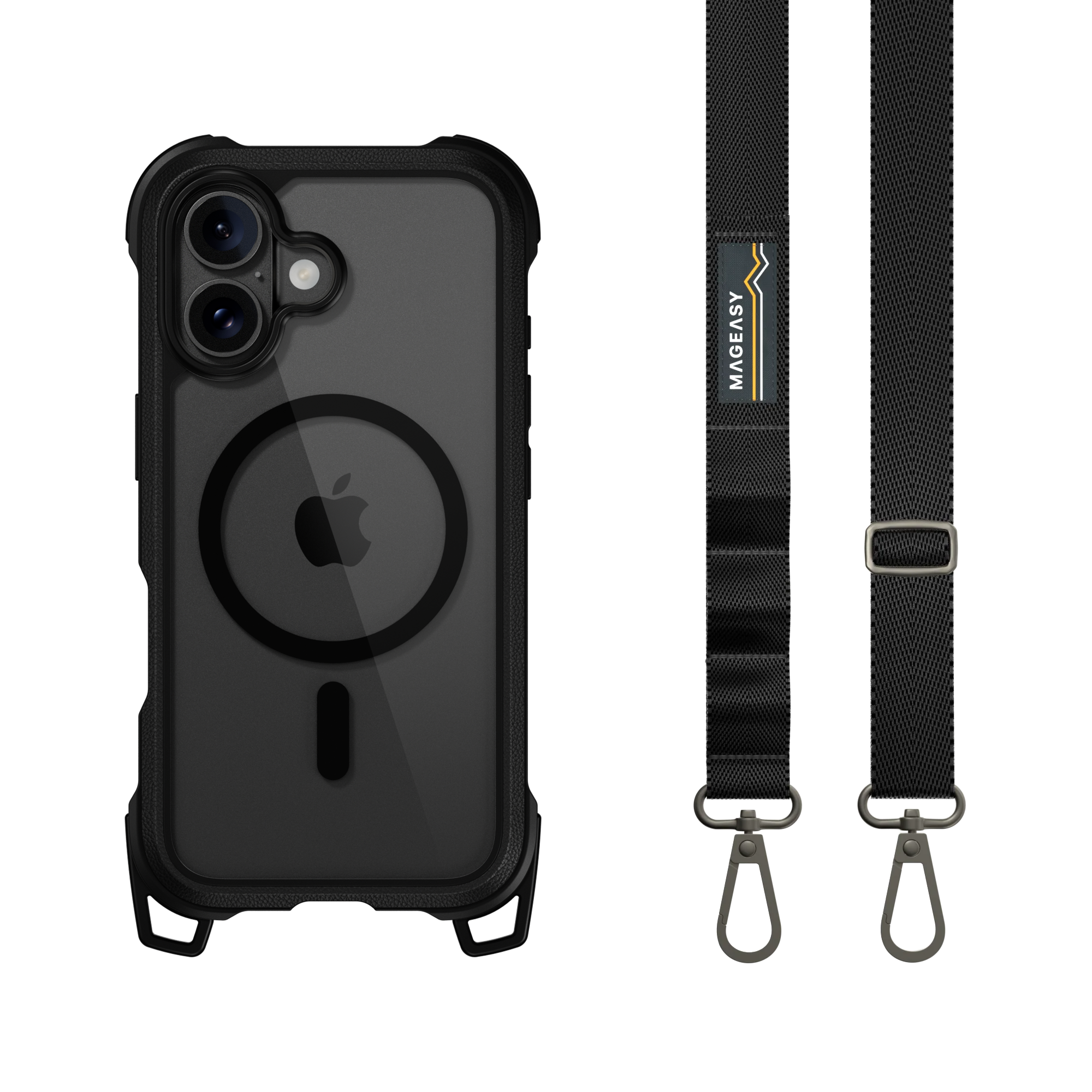 Odyssey M + Strap Rugged Utility Protective iPhone 16 Case