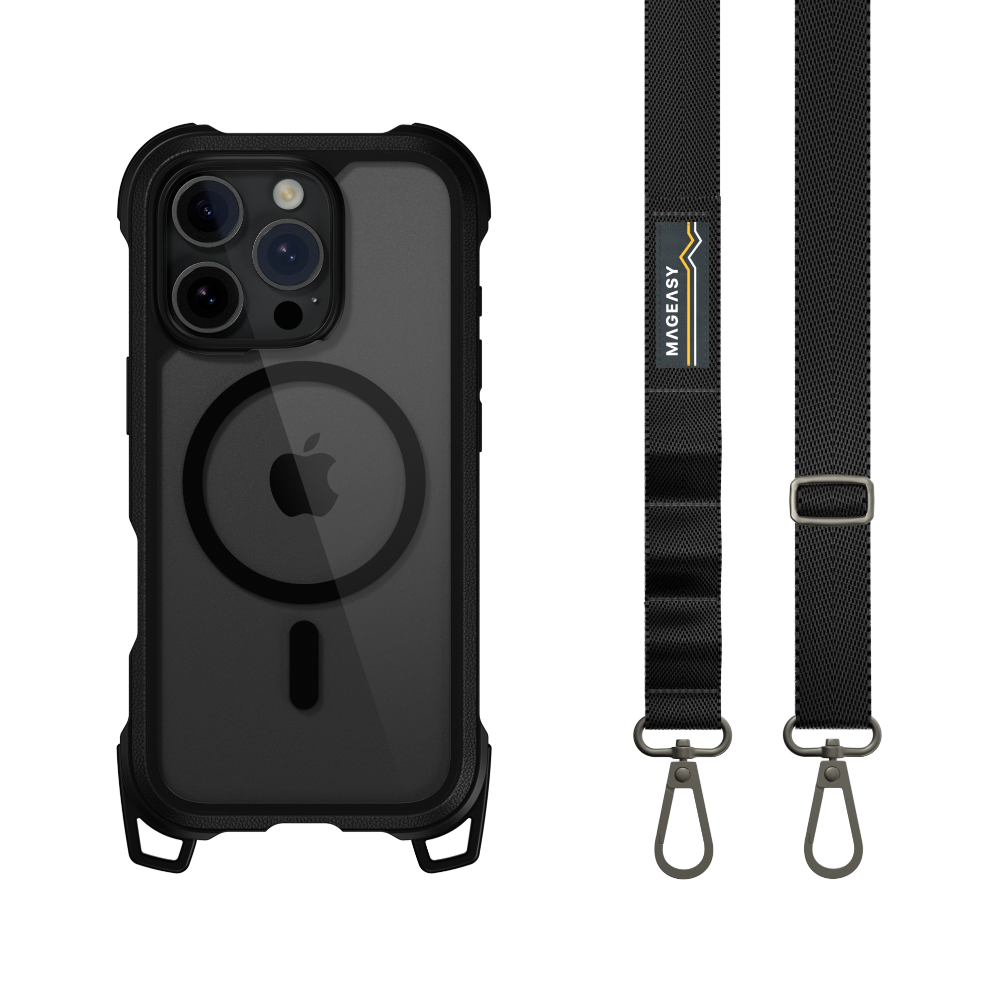 Odyssey M + Strap Rugged Utility Protective iPhone 16 Case with