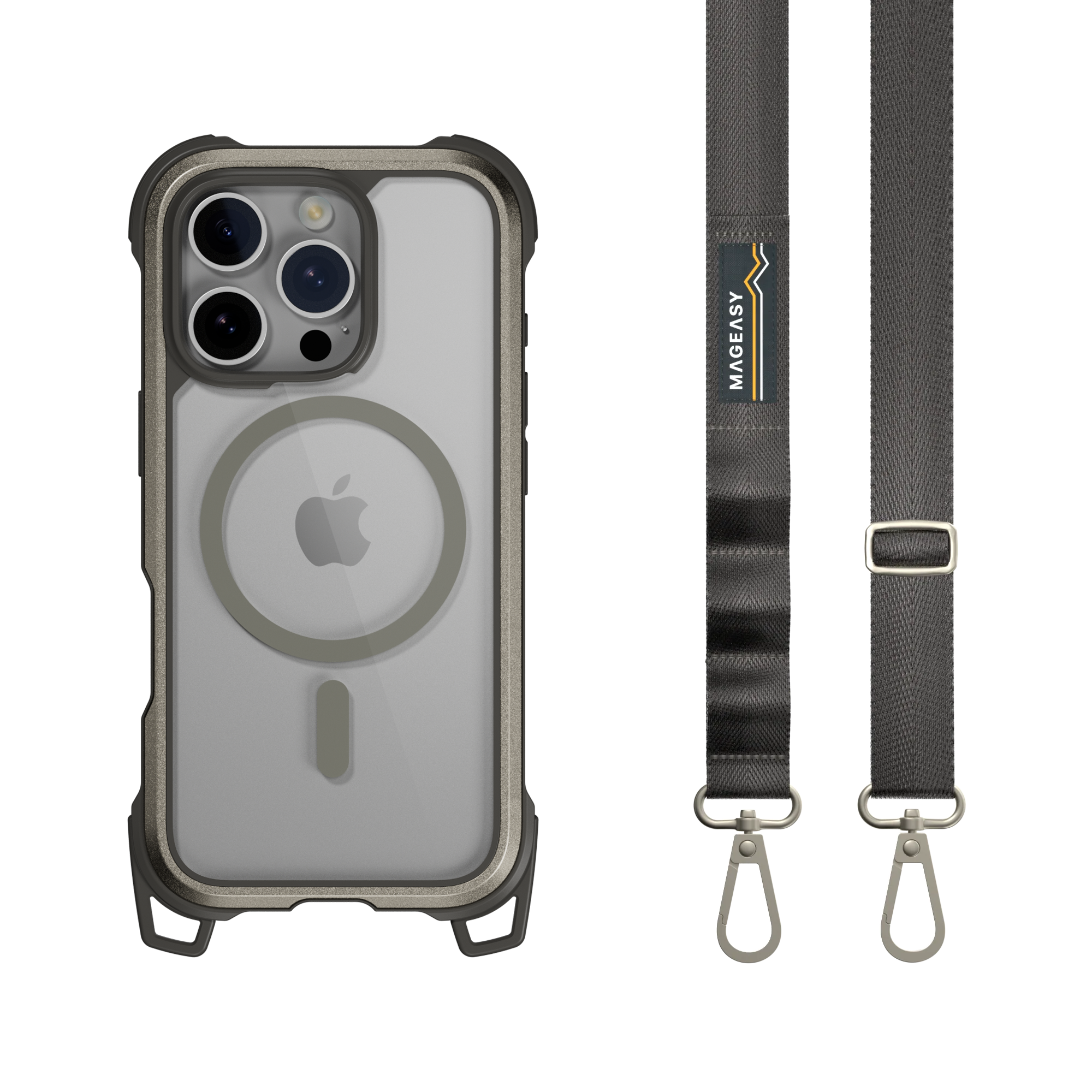 Phone Chain RHINOSHIELD Clear Case Compatible With Magsafe For