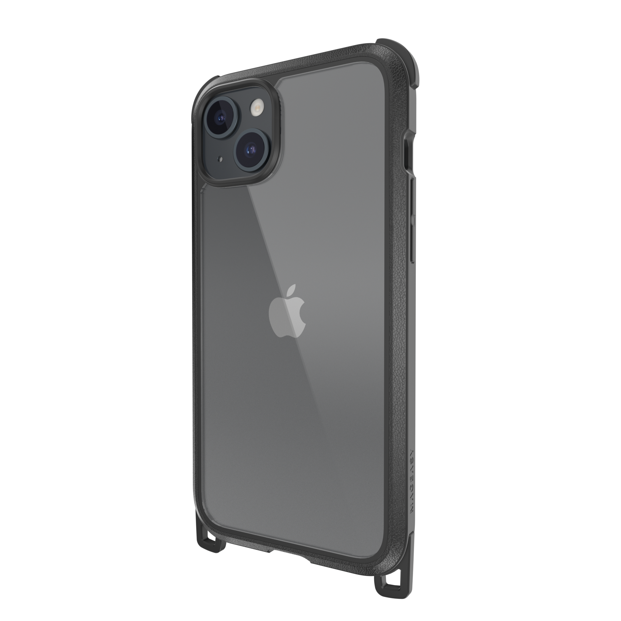 【objects.io】　iPhone15Pro ケース　BLACK onn. Rugged Phone Case with Holster for iPhone 15 Pro
