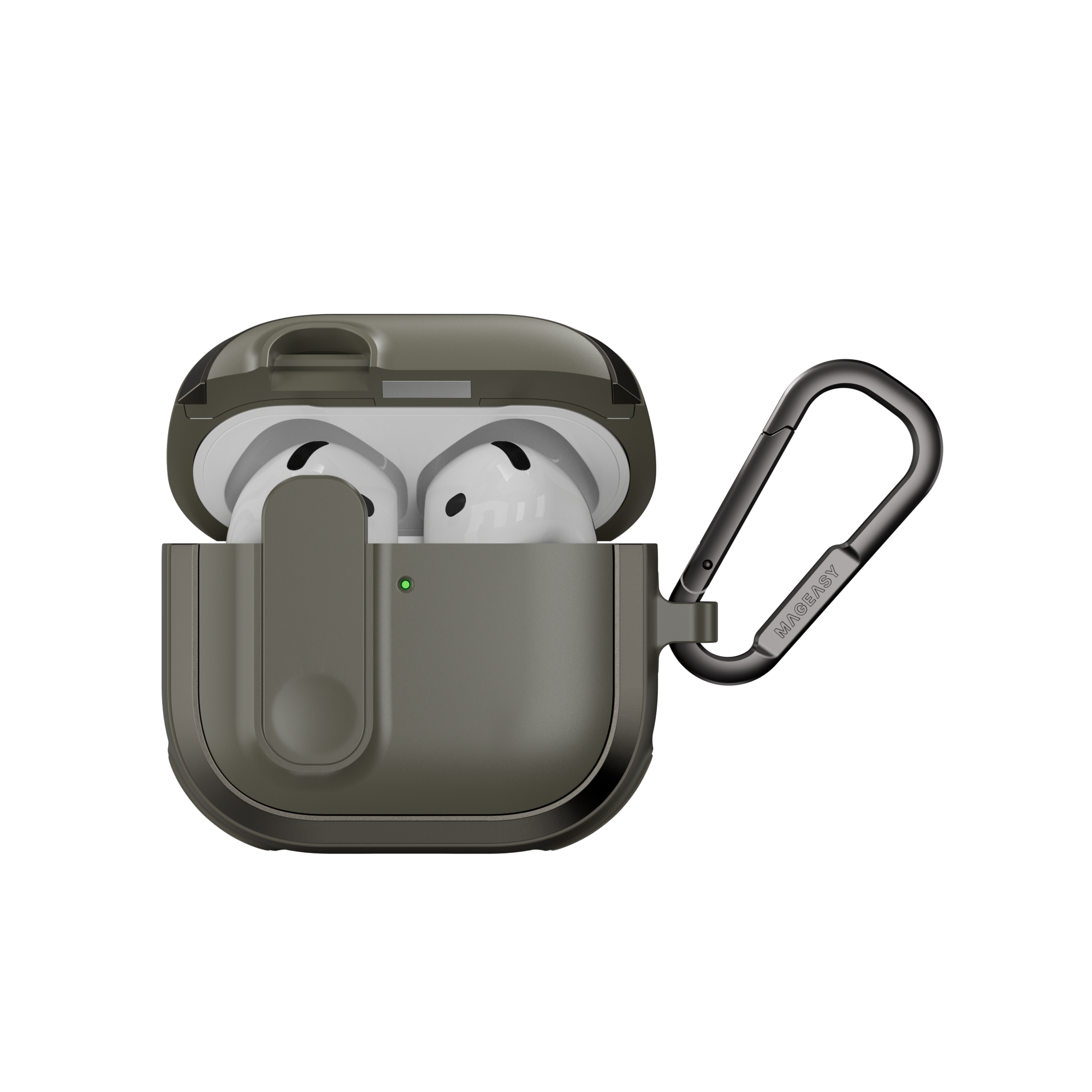 Odyssey Magnetic Lock AirPods Case with Anti-Lost Wrist Strap