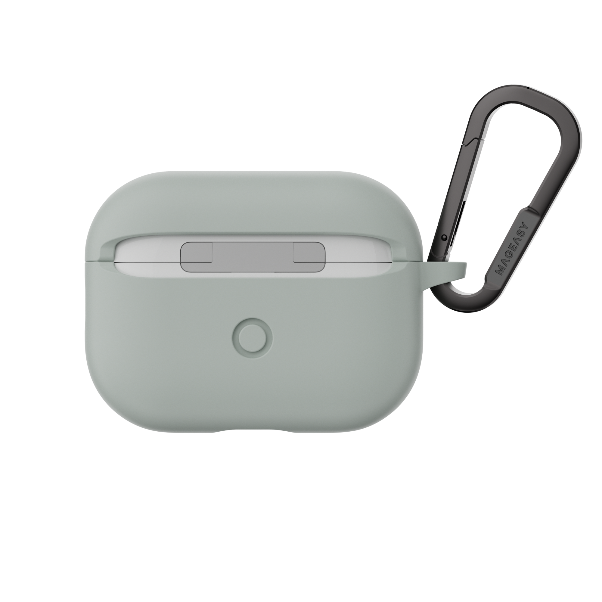 MAGEASY AirPods Pro 2 Hülle - Stoßfestes Case Mit Karabiner