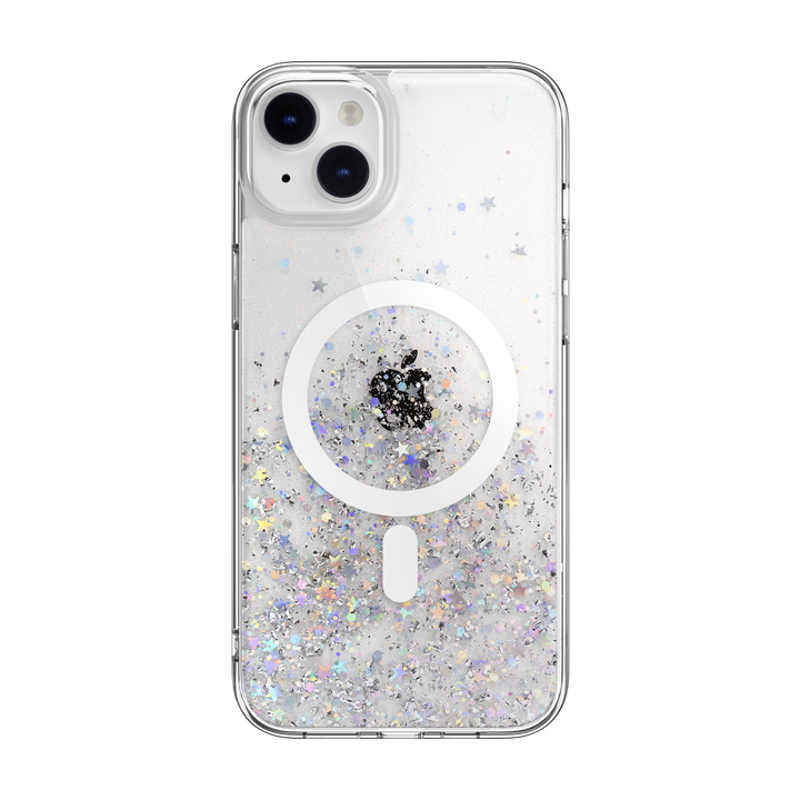 Starfield M 3D Glitter Resin iPhone 14 Case｜MagSafe