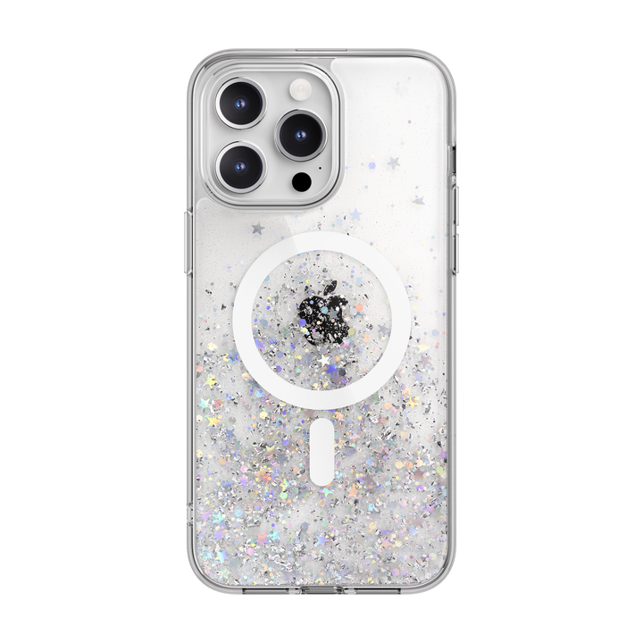 Starfield M 3D Glitter Resin iPhone 15 Case