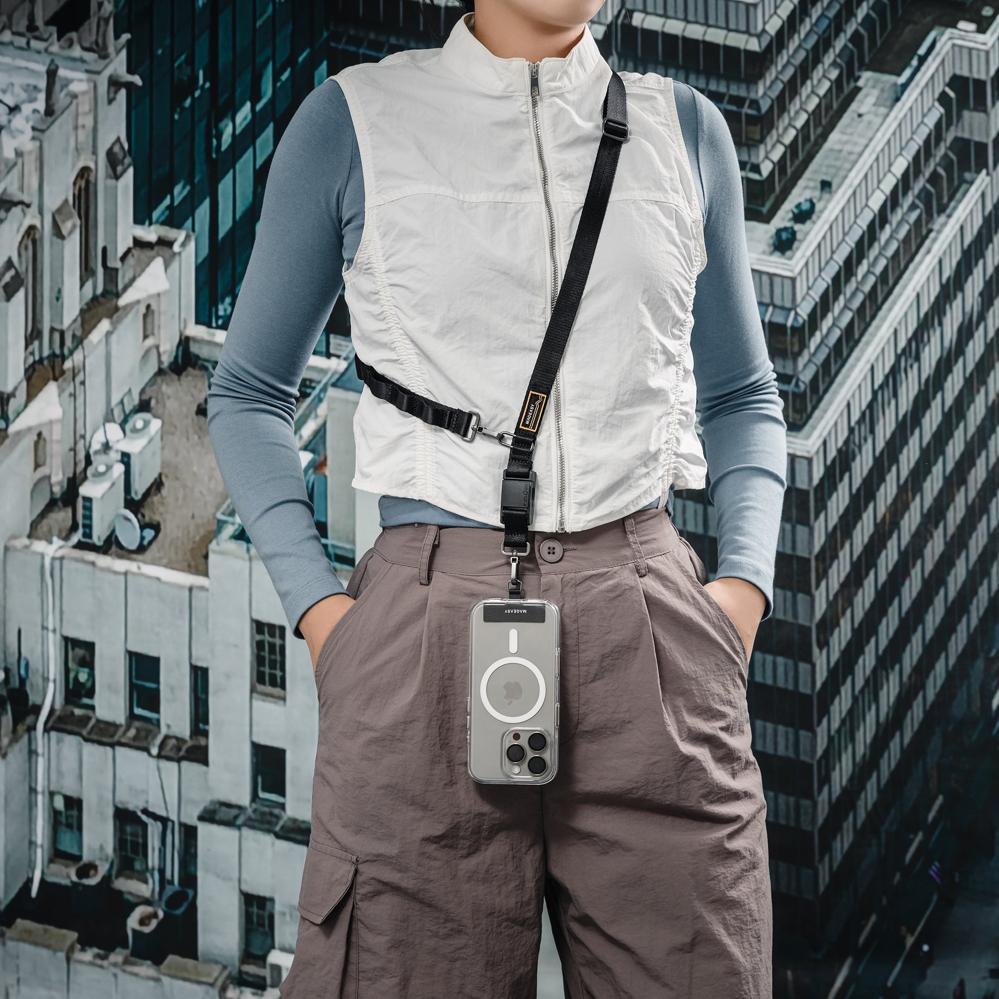 20mm Dual Utility Strap + Strap Card | Phone Lanyard – MAGEASY